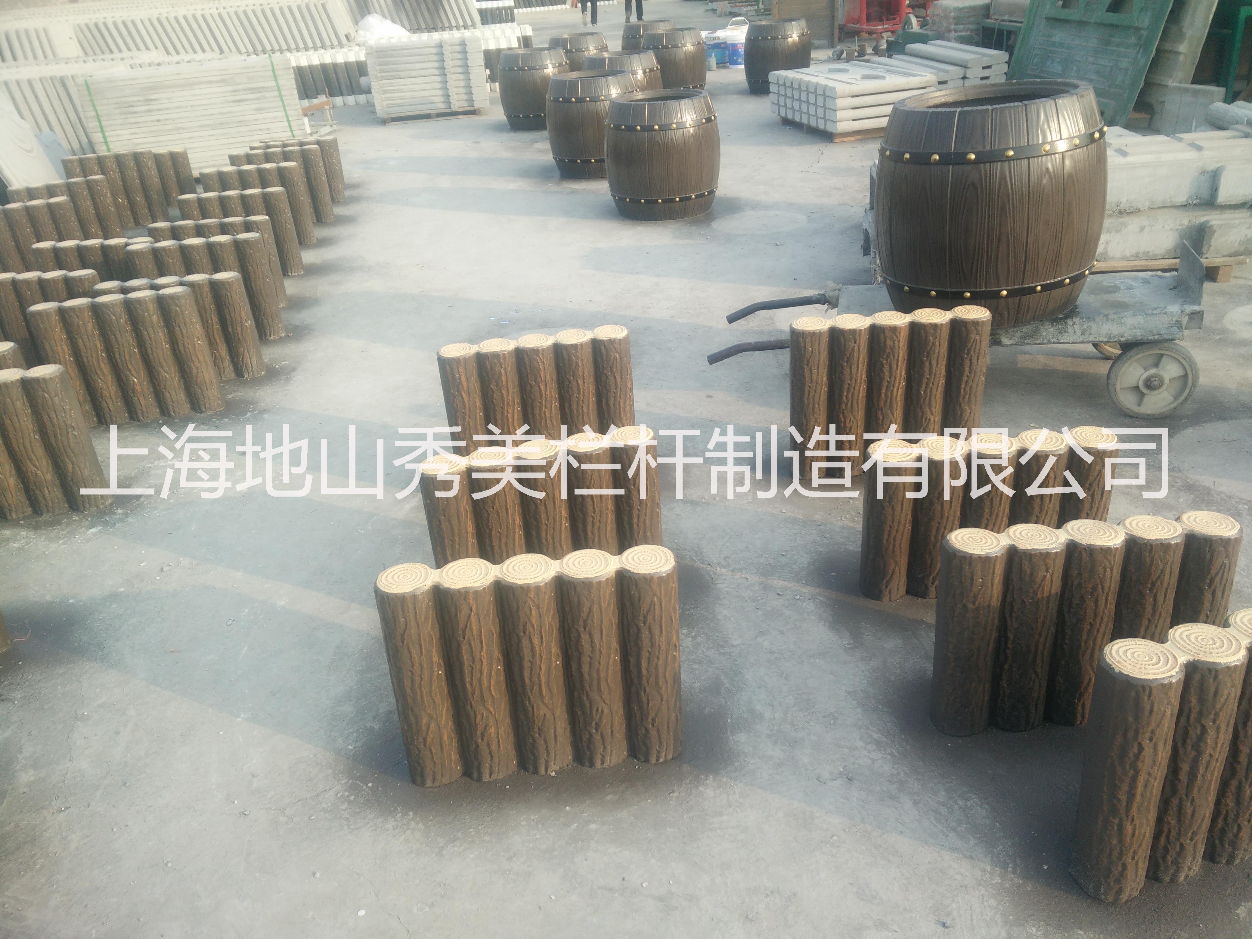 供應(yīng)仿木樁頭定做\上海仿木樁頭批發(fā)\上海仿木樁頭制作