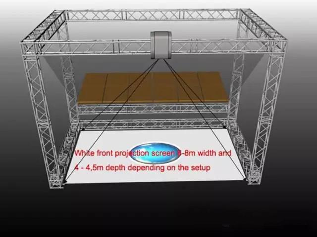 全息幻影成像系統(tǒng)——火山數(shù)字