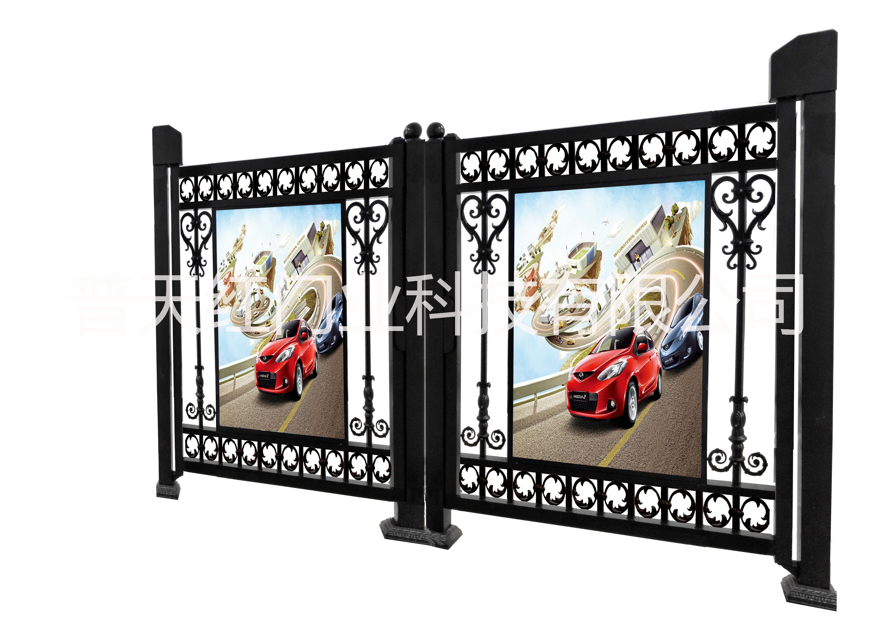 人行通道廣告門(mén) 小區(qū)廣告門(mén)  普天紅門(mén)業(yè)科技  PTH-M001A