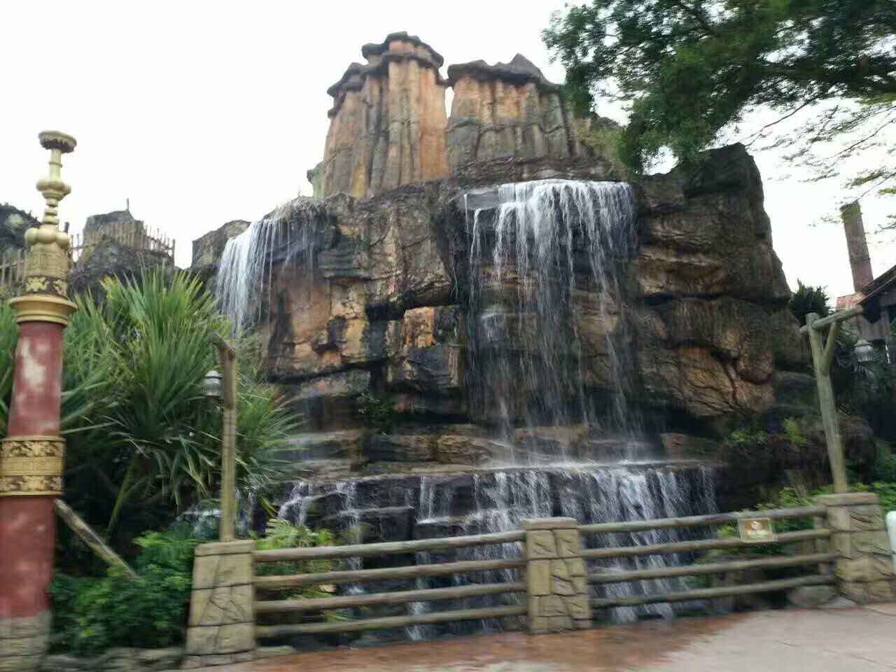 瀑布流水假山 瀑布流水假山設(shè)計(jì)