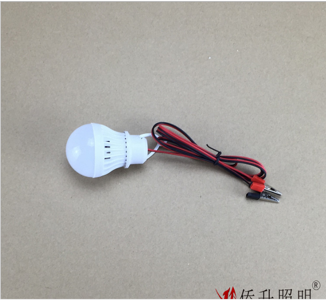 廠家直銷 3W低壓吊線LED球泡燈12V吊線燈低壓燈 誠招代理