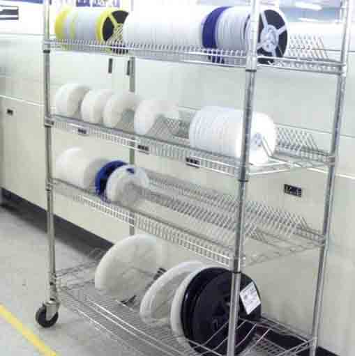 東莞SMT料盤車批發(fā)|東莞SMT物料架定做|東莞SMT物料手推車