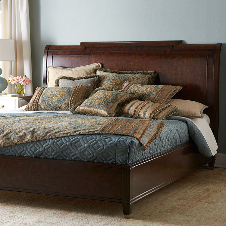 全實(shí)木美式鄉(xiāng)村主臥大床1.5/1