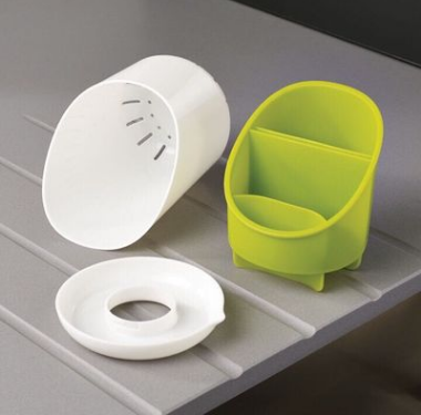 小象瀝水器 大象廚衛(wèi)收納盒 餐具收納杯 牙刷架 創(chuàng)意家居日用