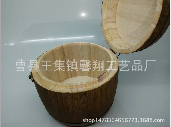 木制茶葉罐筒實(shí)木茶葉桶木罐茶葉禮盒木質(zhì)包裝盒 復(fù)古炭燒茶葉木桶供貨商