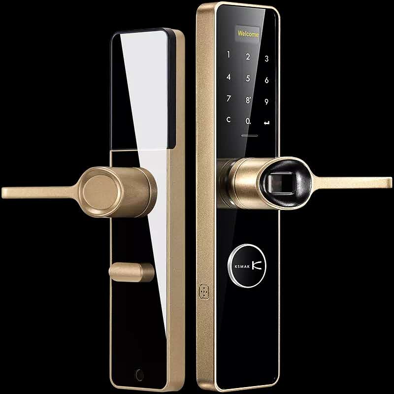 金指碼指紋鎖家用防盜門鎖智能鎖密