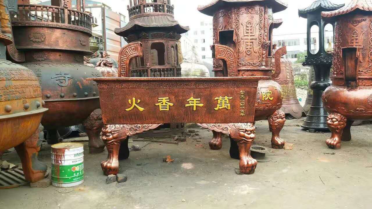銅香爐 銅香爐擺件批發(fā) 生產(chǎn)銅香 銅香爐批發(fā)、焚紙爐