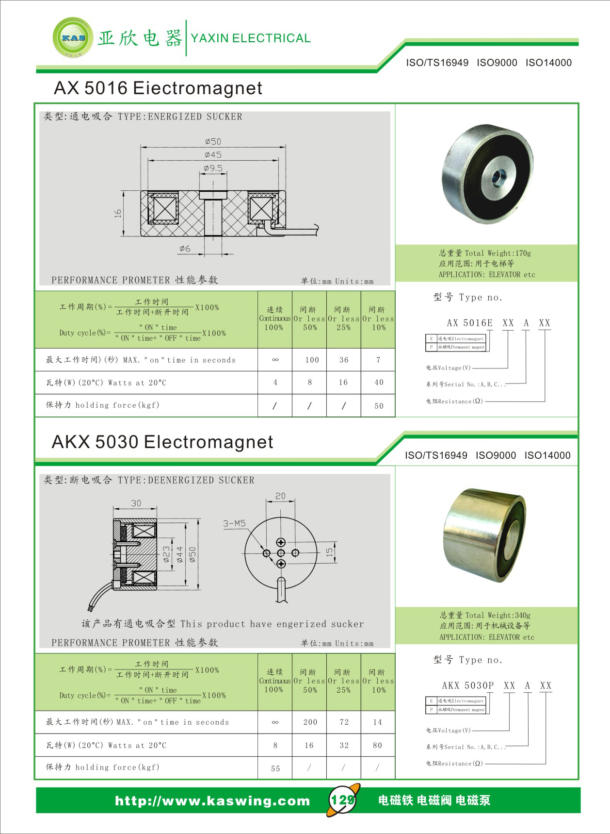 供應(yīng)吸盤式AX0815型電磁鐵
