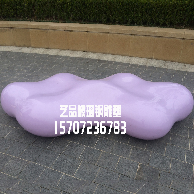 云朵玻璃鋼商場戶外休閑