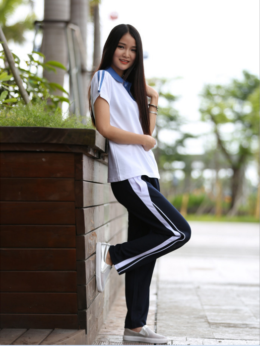 湖南中學生校服生產(chǎn)工廠株洲初中校