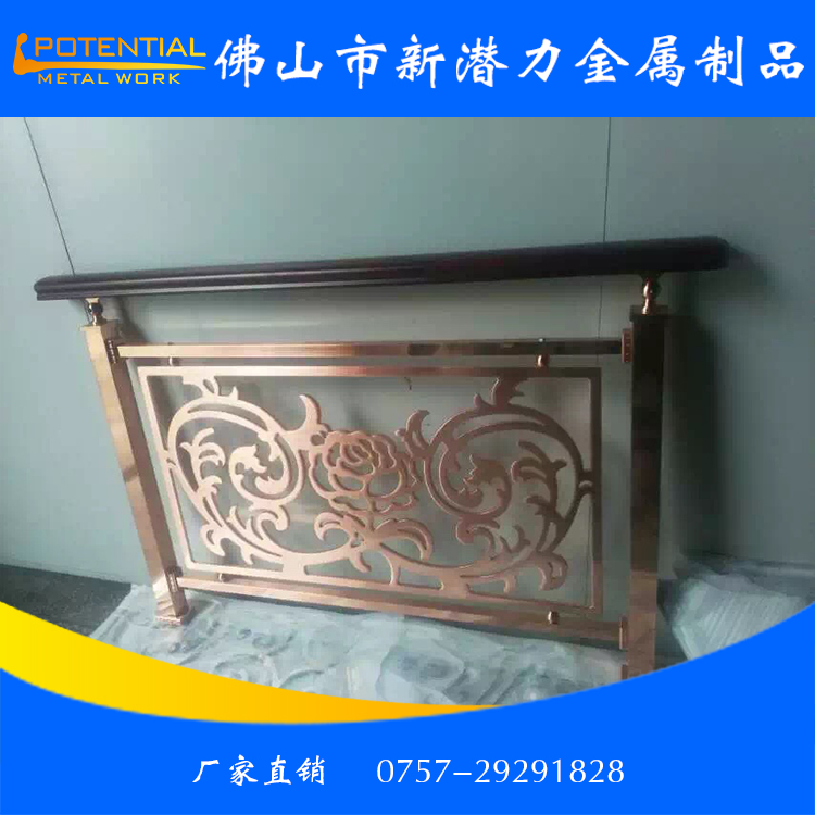 不銹鋼  佛山不銹鋼扶手廠家供應 佛山玫瑰金不銹鋼扶手供應超長6米