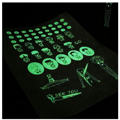 夜光貼紙 夜光貼紙供應(yīng)商 夜光貼紙廠家 創(chuàng)意貼紙