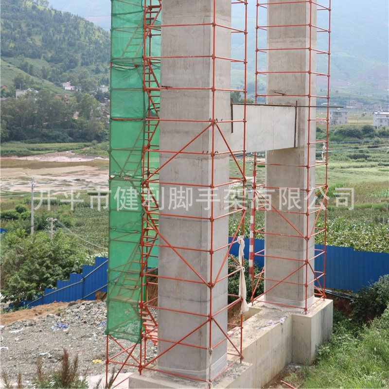 專業(yè)供應 橋梁施工腳手架建筑 工程爬梯 橋梁安全通道