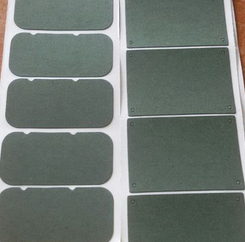 青稞紙 紅剛紙.絕緣青稞紙 阻燃快巴紙 密封墊 阻燃墊圈.密封圈 pet三層保護(hù)膜