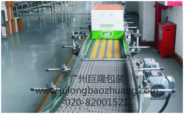 廣州巨隆包裝 網(wǎng)鏈輸送機 輸送系統(tǒng) 皮帶輸送 鏈板輸送 滾筒輸送