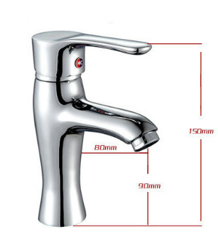 全銅單孔雙水面盆龍頭 洗臉盆冷熱混水龍頭 南安衛(wèi)浴廠家批發(fā)