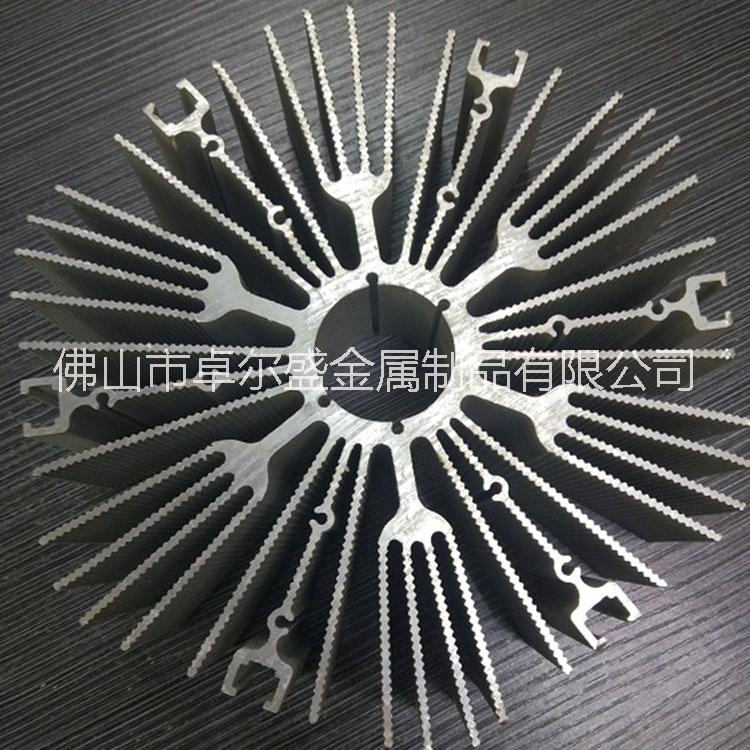 鋁合金太陽花散熱器