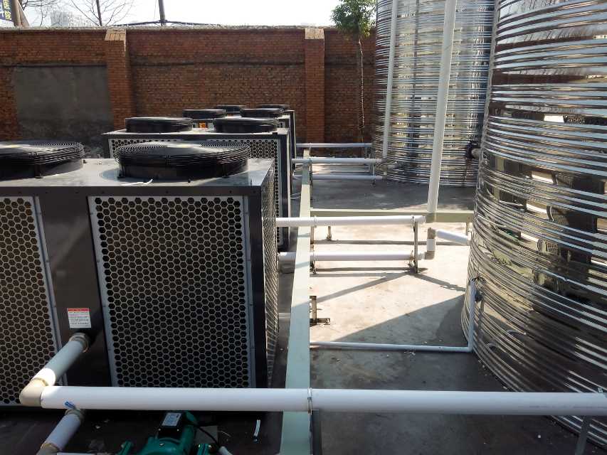 供應(yīng)浙江西太陽(yáng)能+空氣能熱水工程