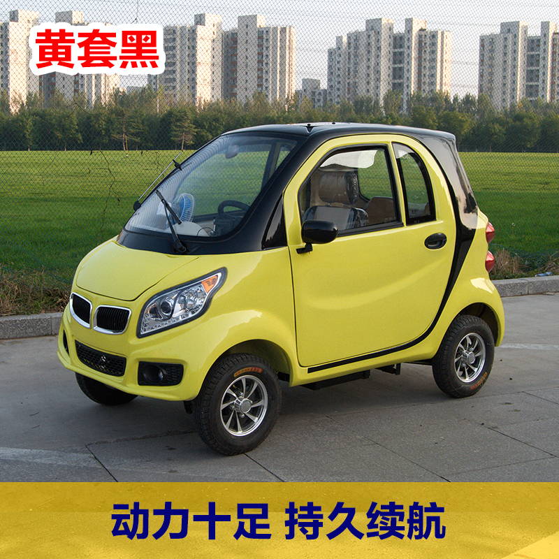 新能源知丁電動四輪車代步車 新能源知丁電動四輪車?yán)夏甏杰?  title=