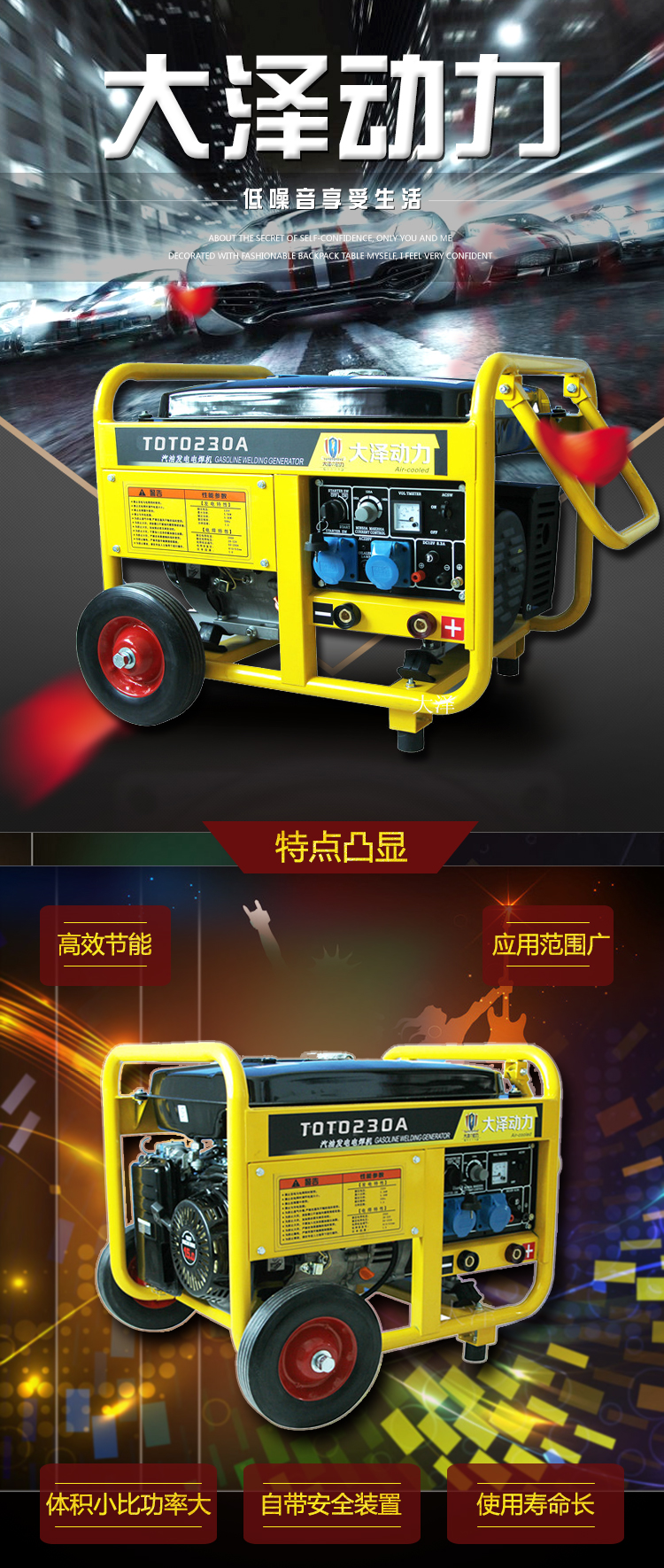 進(jìn)口230A汽油發(fā)電電焊機(jī)價(jià)格