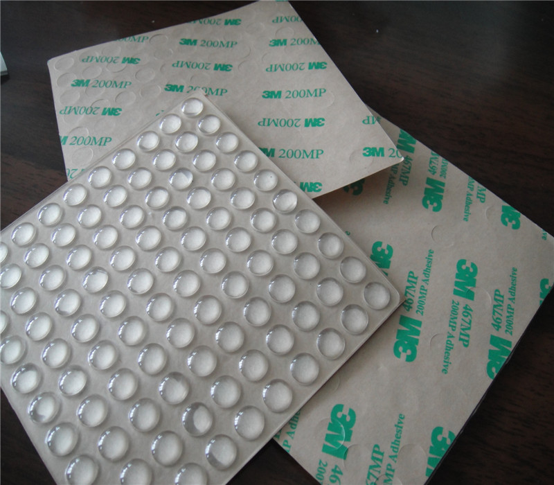 廠家直銷3M半球形硅膠腳墊 半球形硅膠腳墊 3M硅膠腳墊