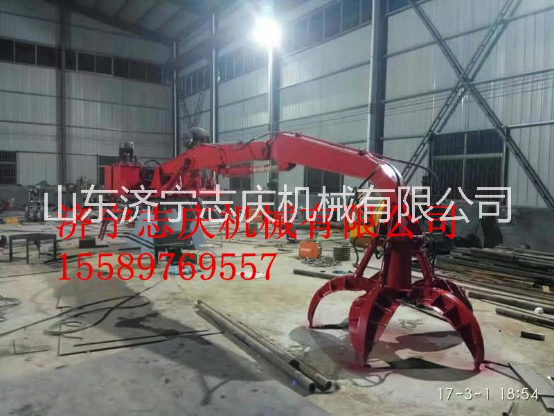 抓鋼機 360°旋轉固定式抓鋼機