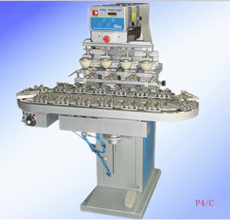 忠科牌M8C八色輸送帶移印機(jī)