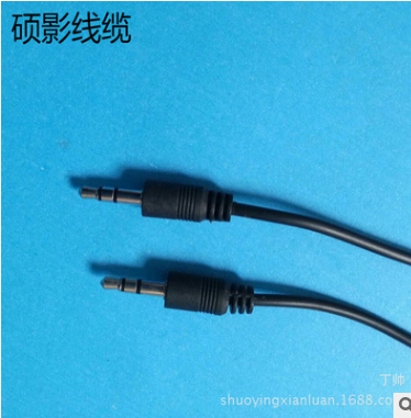 公對(duì)公對(duì)錄線 3.5車載車用音頻線音響線 雙頭連接線3.5mm