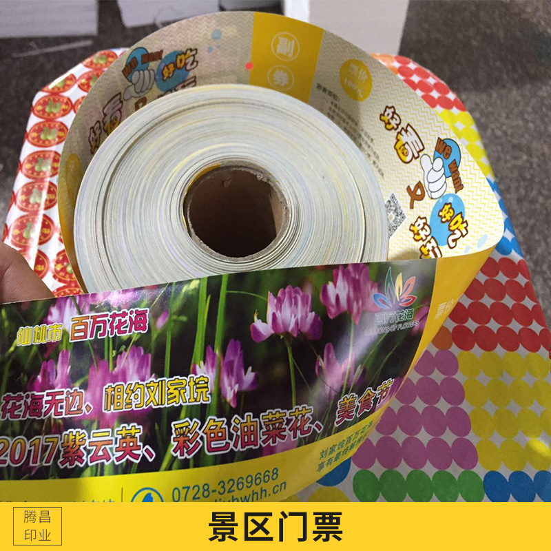 定做風(fēng)景旅游區(qū)入場券印刷 景區(qū)門票印刷 大唐卷筒紙卡票據(jù)可訂制