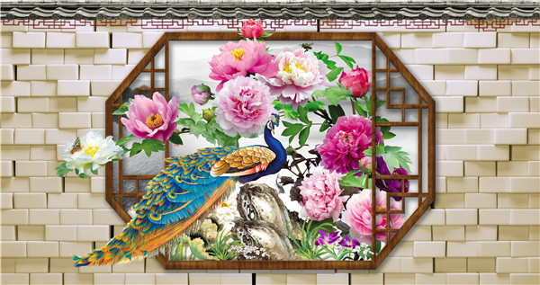 成都?jí)Ξ?無縫墻畫  無縫墻畫價(jià)格