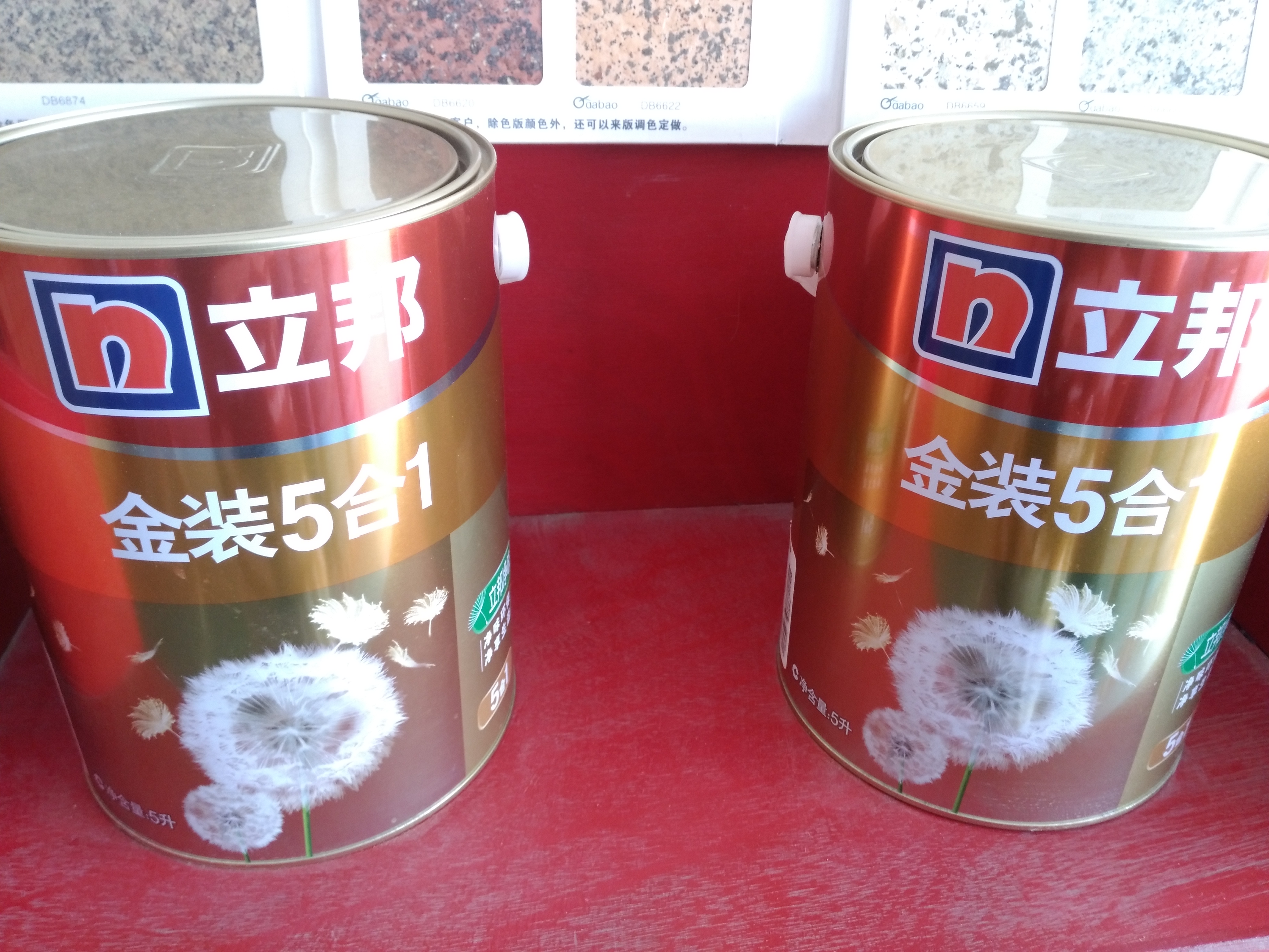 *金裝5合1內(nèi)墻乳膠漆  5升