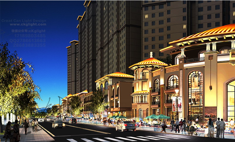 貴州亮化工程|商來街亮化工程設計