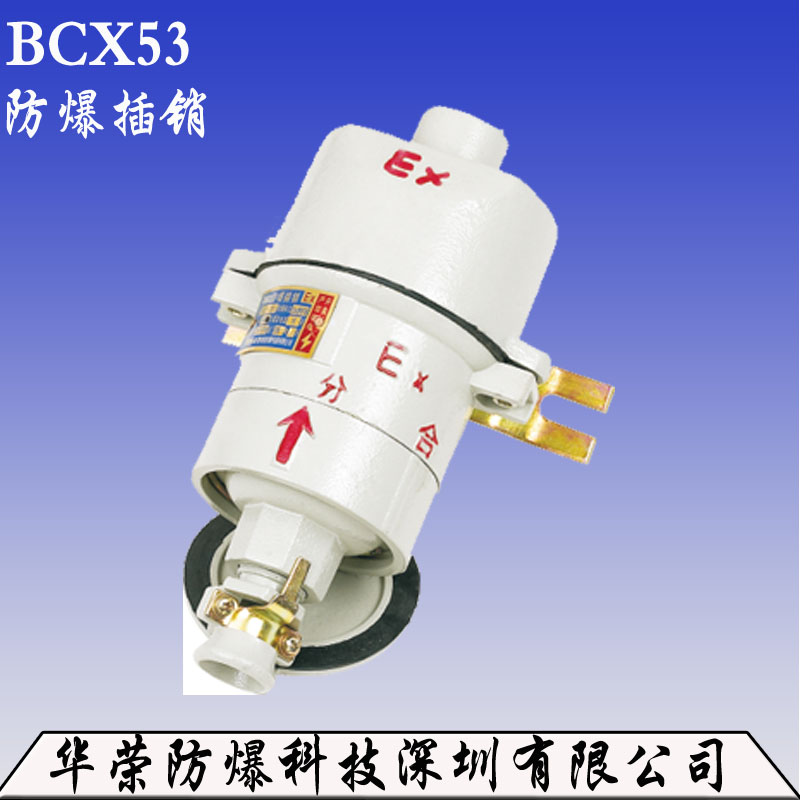 BCX53 BCX53 防爆插銷 專業(yè)生產(chǎn)BCX53 防爆插銷