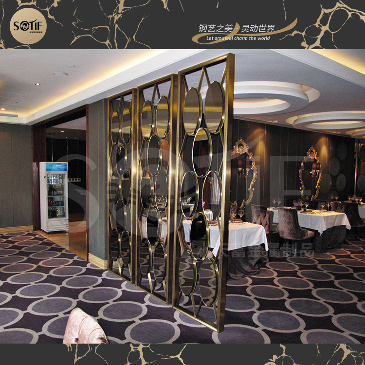 廠家定制,黑鈦不銹鋼屏風,出貨快色差小