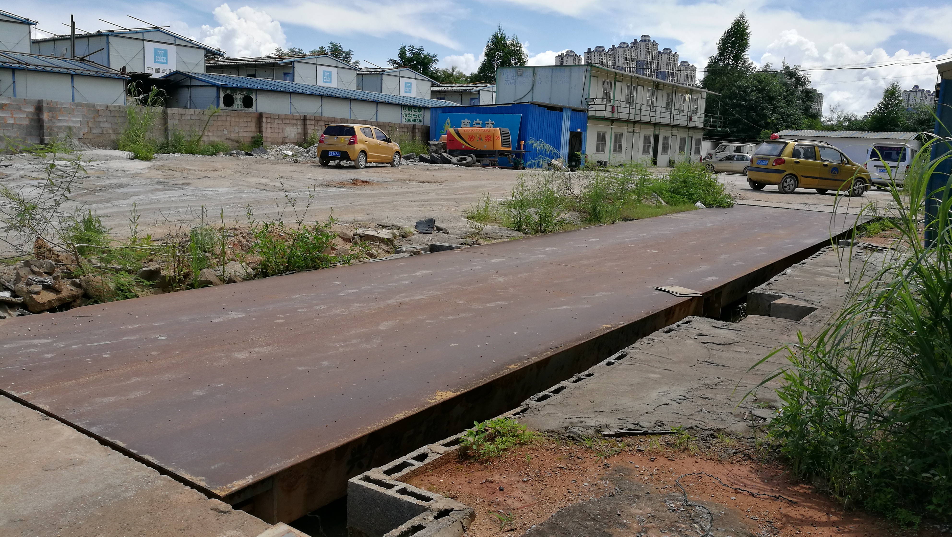 北海 3*16米 120噸 面板12 二手電子地磅