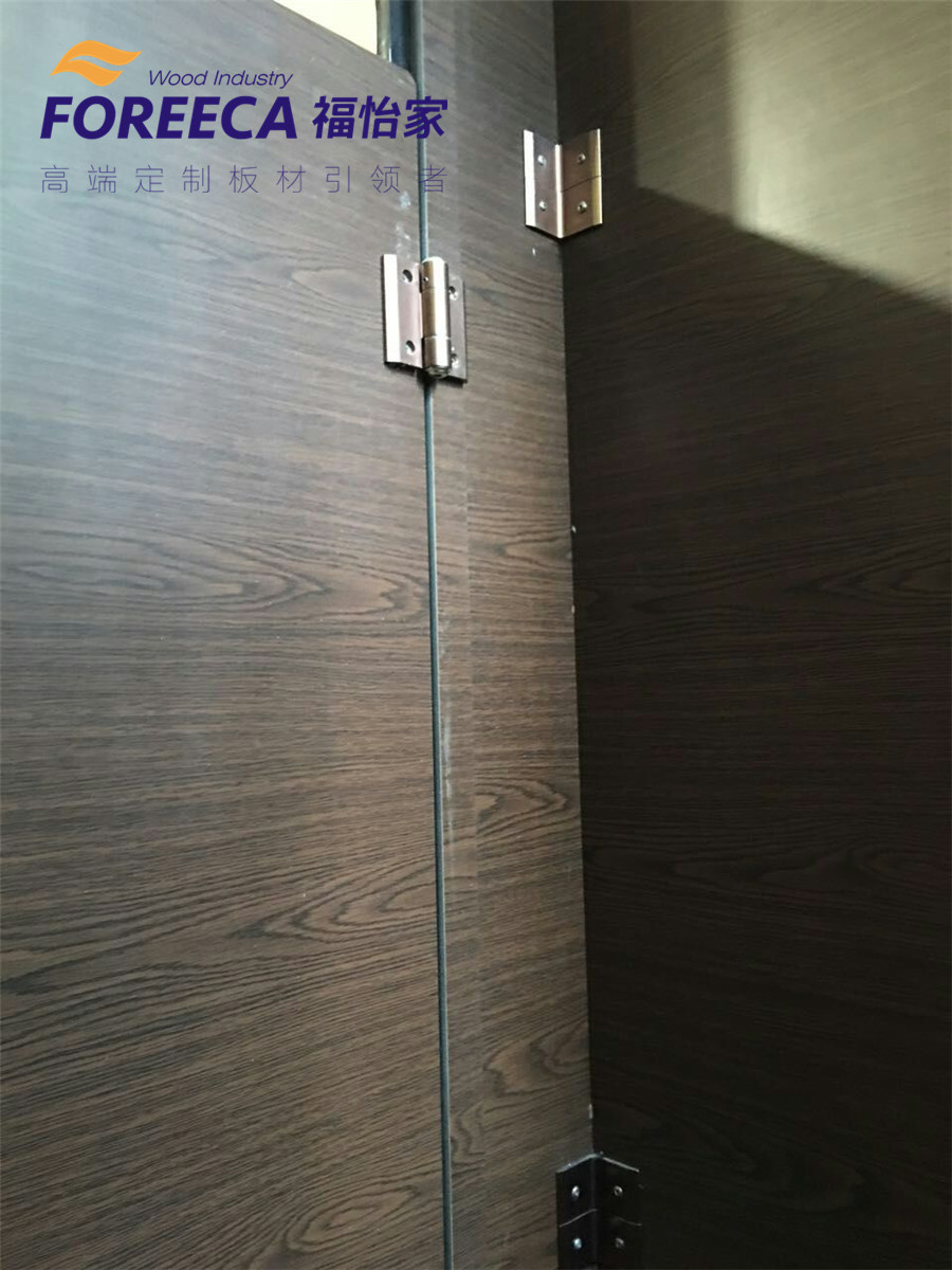 抗倍特板衛(wèi)生間隔斷 深色木紋