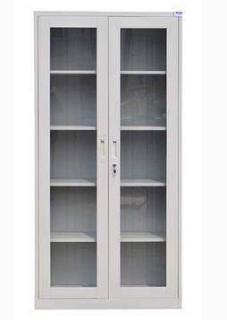 辦公室文件柜鐵皮文件柜玻璃對(duì)開門