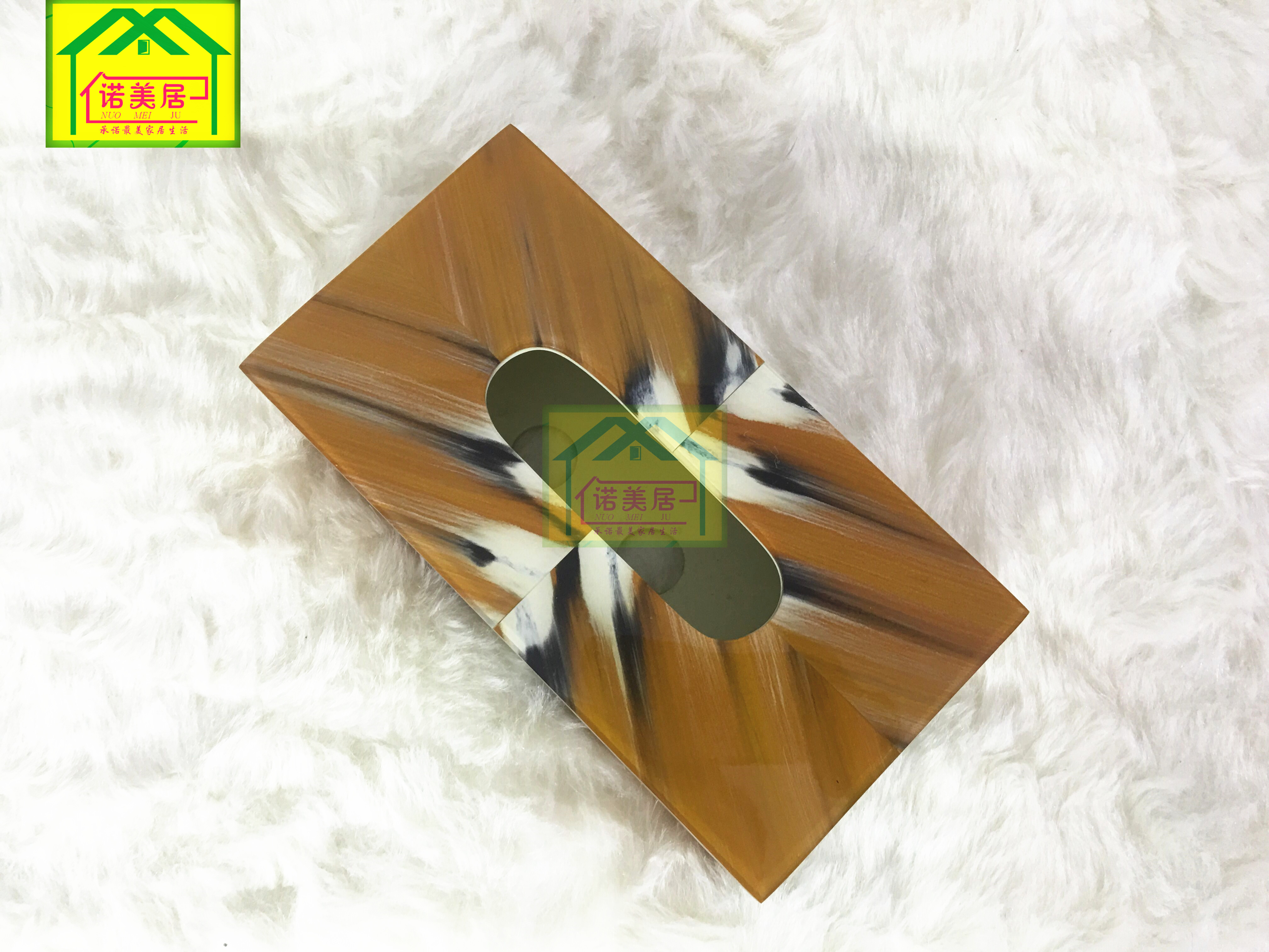 酒店衛(wèi)浴套件 長方形紙巾盒 會所