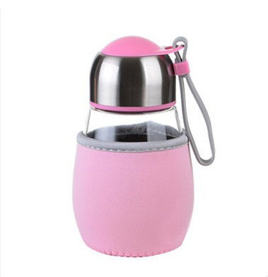 企鵝玻璃杯 禮品企鵝水杯 定制廣告禮品杯 隨手花茶杯 可印刷LO