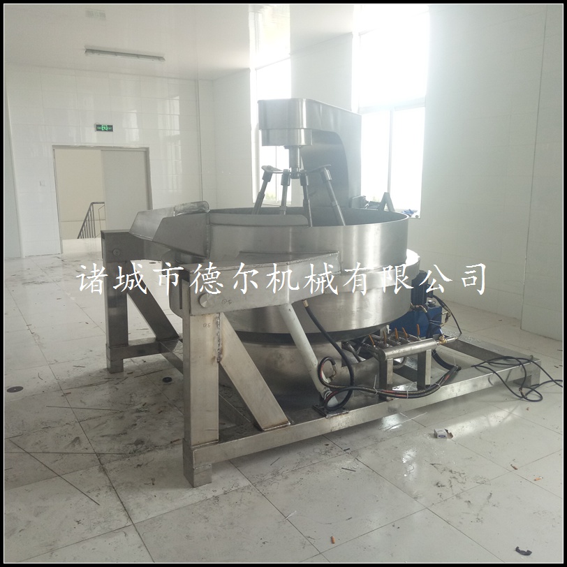 供應(yīng) 多爪攪拌醬料火鍋底料炒鍋  全自動大型醬料炒鍋
