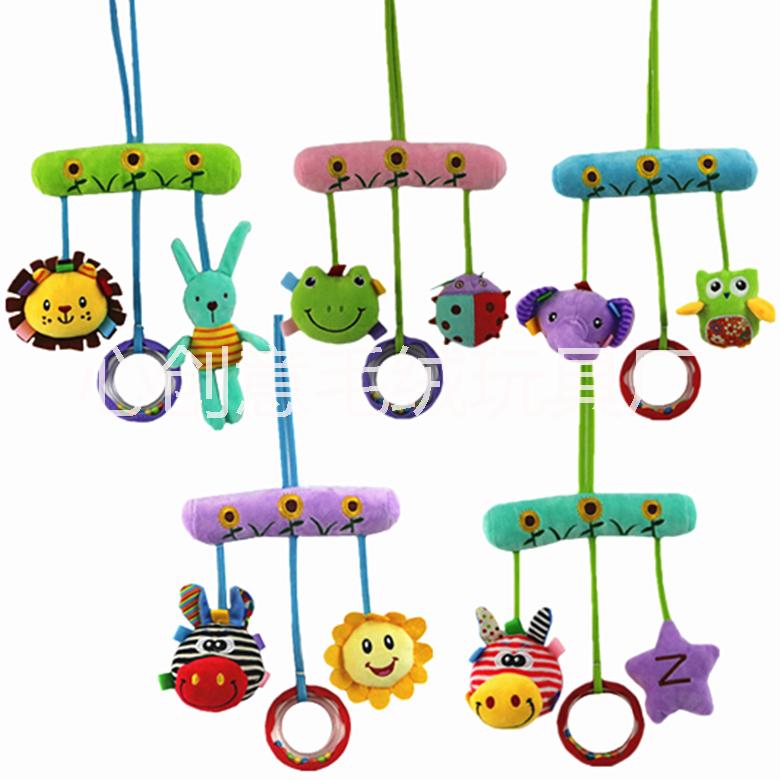 嬰幼兒寶寶玩具批發(fā)創(chuàng)意兒童毛絨 新生兒床鈴車掛嬰兒玩具0-3歲 嬰兒毛絨玩具