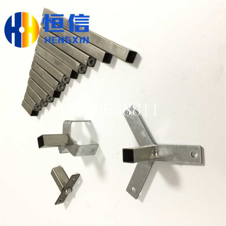涂裝治具配件方管10*10*40MM 噴油夾具彈片支撐架方管圓管