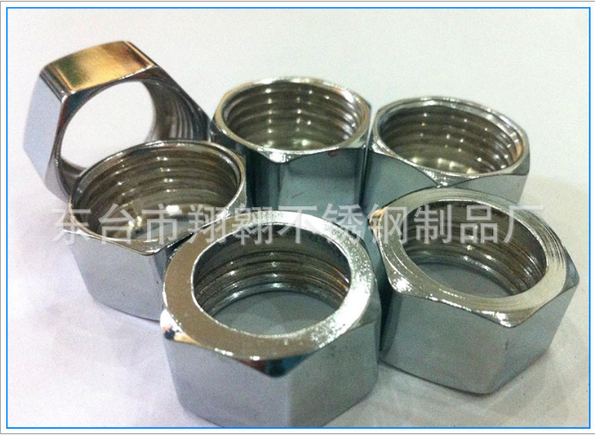 廠家直銷外六角螺母304不銹鋼螺帽各種不銹鋼制品