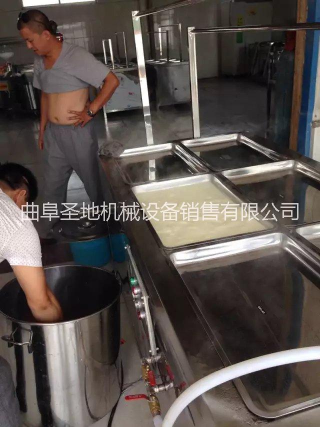 現(xiàn)貨銷售手工豆皮機 規(guī)格 小型豆油皮機 全自動腐竹油皮機6盒腐竹油皮機竹油皮機