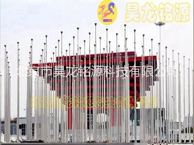 廣場錐形旗桿（不銹鋼整體錐形）