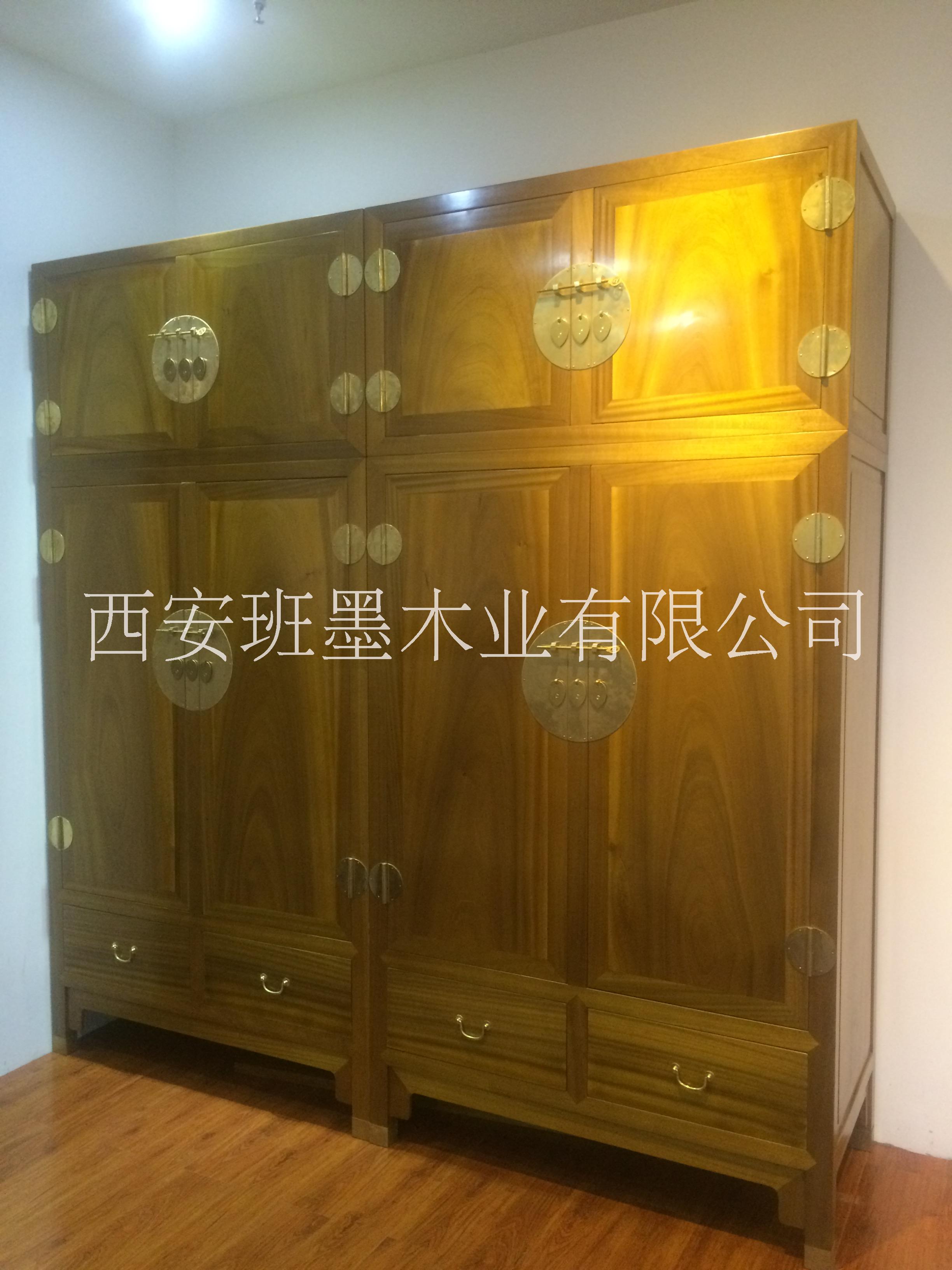 西安實(shí)木家具廠，楠木實(shí)木頂箱柜