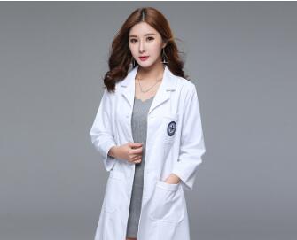 服裝加工廠定制韓版白大褂醫(yī)生服護(hù)士服長(zhǎng)袖美容師美容院工作服
