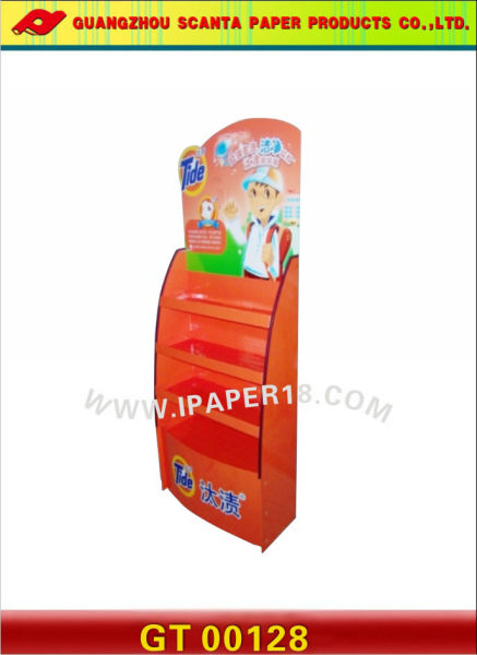 生產(chǎn)廠生產(chǎn)設(shè)計 廣州紙貨架/紙展示架/POP展架