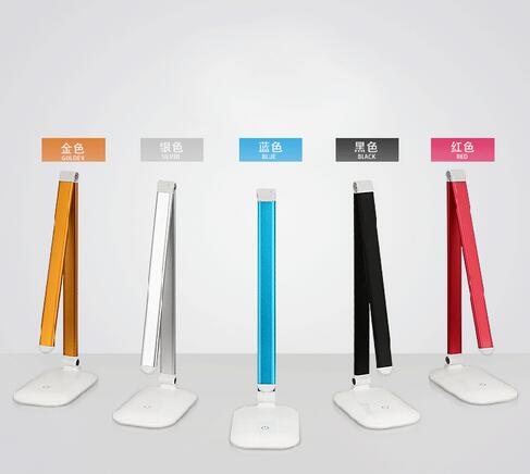 護眼閱讀燈USB充電防近視護眼閱讀鋁合金材質折疊臺燈