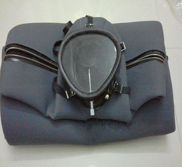 全干式潛水服/下水道污水池連體防臭工作服全密封 防水下救援水衣